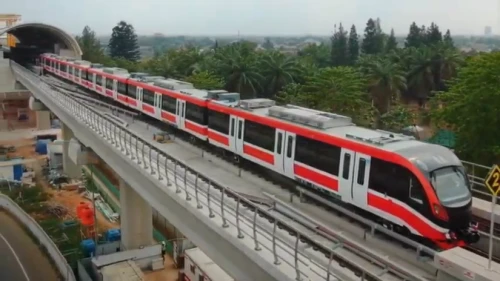 Greater Jakarta LRT Reaches Progress of 73% | KF Map – Digital Map for Property and Infrastructure in Indonesia